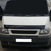Fits Ford Transit MK6 2000-2006 Gloss Black Bonnet Protector Wind Stone Deflector - Luxell Europe