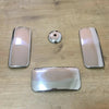 Fits Ford Transit MK6 MK7 2000-2013 Chrome Exterior Door Handle Cover Set 4 Pcs (3 DOOR) - Luxell Europe