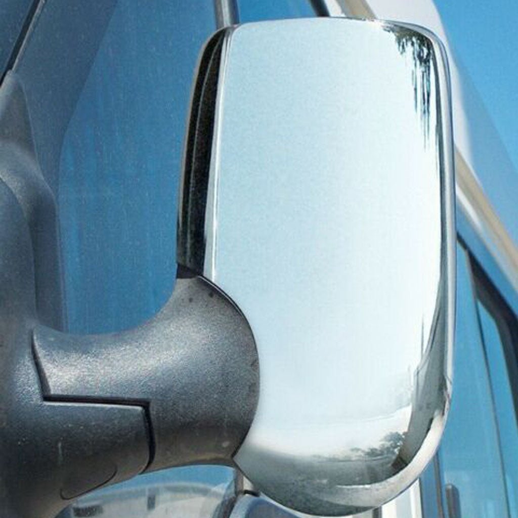 Fits Ford Transit MK6 MK7 2000-2013 Side View Wing Mirror Trim Cover 2 Pcs - Luxell Europe