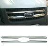 Fits Ford Transit MK7 2006-2013 Chrome Front Grille Trim Streamer 2 Pcs - Luxell Europe