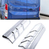 Fits Ford Transit MK8 2014-2021 Chrome Plated Brake Lamp Tail Light Trim Cover 2 Pcs - Luxell Europe