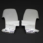 Fits Ford Transit MK8 2014-2022 ABS Plastic Side View Wing Mirror Trim Cover 2 Pcs - Luxell Europe