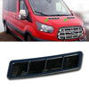 Fits Ford Transit MK8 2014-2022 Chrome Bonnet Hood Ventilation Trim Frame - Luxell Europe