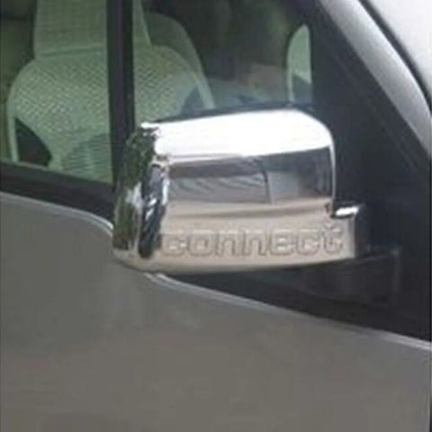 Fits Ford Transit Tourneo Connect 2009-2013 ABS Plastic Side View Wing Mirror Trim Cover 2 Pcs - Luxell Europe