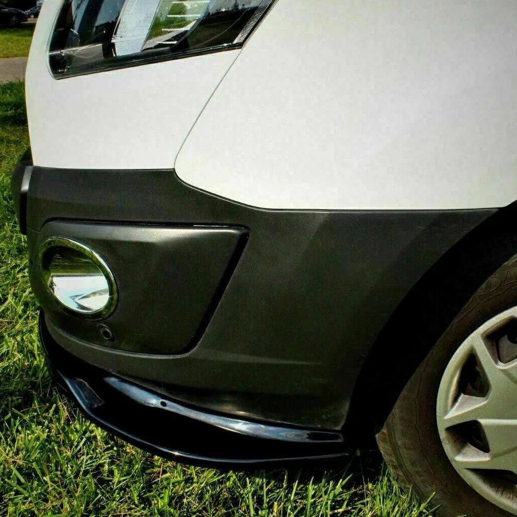 Fits Ford Transit Tourneo Custom 2012-2017 Front Bumper Lower Splitter Lip Spoiler - Luxell Europe