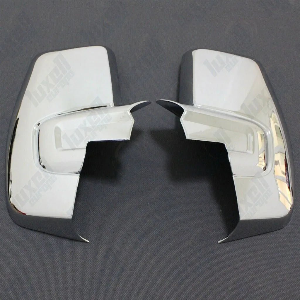 Fits Ford Transit Tourneo Custom 2012-2021 ABS Plastic Side View Wing Mirror Trim Cover 2 Pcs - Luxell Europe