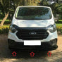 Fits Ford Transit Tourneo Custom 2018-2022 Front Bumper Lower Splitter Lip Spoiler - Luxell Europe
