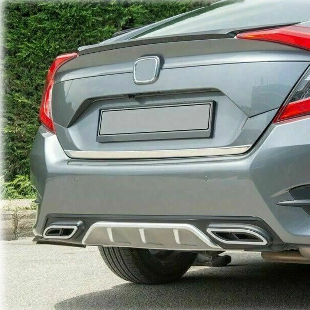 Fits Honda Civic MK10 2016-2021 Chrome Tailgate Boot Lid Trim Strip Streamer 1 Pcs - Luxell Europe