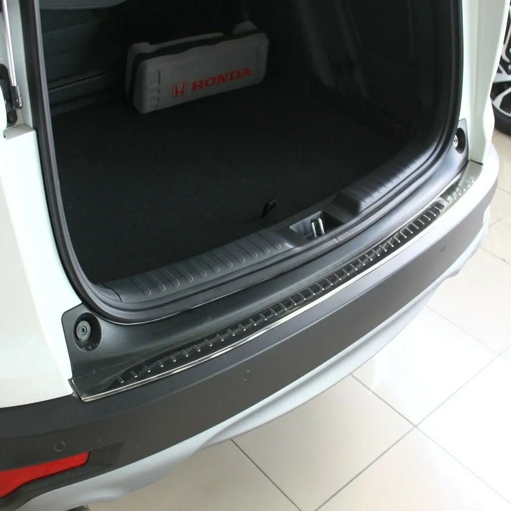 Fits Honda CRV 2016-2021 Chrome Rear Bumper Protector Scratch Guard - Luxell Europe