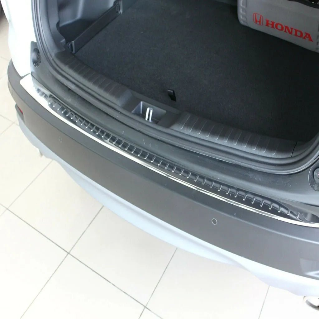 Fits Honda CRV 2016-2021 Chrome Rear Bumper Protector Scratch Guard - Luxell Europe