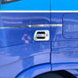 Fits Iveco Stralis Truck Chrome Exterior Door Handle Cover 4 Pcs (2 DOOR) - Luxell Europe