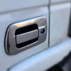 Fits Iveco Stralis Truck Chrome Exterior Door Handle Cover 4 Pcs (2 DOOR) - Luxell Europe