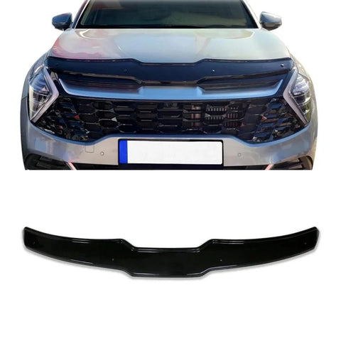 Fits Kia Sportage 2021-2023 Black Bonnet Protector Stone Bug Deflector High Quality - Luxell Europe