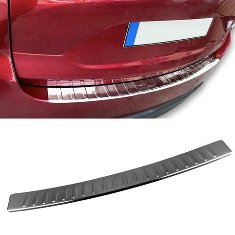 Fits Mazda CX5 2017-2021 Chrome Rear Bumper Protector Scratch Guard - Luxell Europe