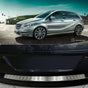 Fits Mercedes B Class W242 W246 2011-2018 Chrome Rear Bumper Protector Scratch Guard - Luxell Europe