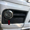 Fits Mercedes Benz Actros Mp4 Series Chrome Fog Light Lamp Cover Surrounds Trim 2 Pcs - Luxell Europe