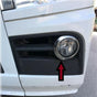 Fits Mercedes Benz Actros Mp4 Series Chrome Fog Light Lamp Cover Surrounds Trim 2 Pcs - Luxell Europe