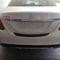 Fits Mercedes C Class W205 2014-2021 Rear Bumper Protector Scratch Guard - Luxell Europe
