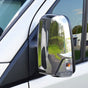 Fits Mercedes Sprinter W906 2006-2017 ABS Plastic Side View Wing Mirror Trim Cover 2 Pcs - Luxell Europe