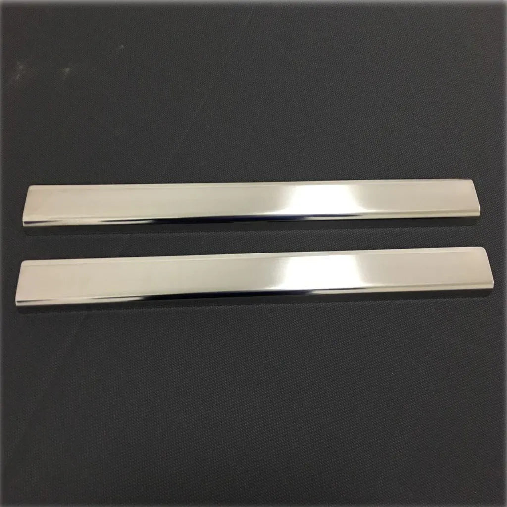 Fits Mercedes Sprinter W906 2006-2017 Chrome Door Sill Scratch Protector Trim 2 Pcs - Luxell Europe