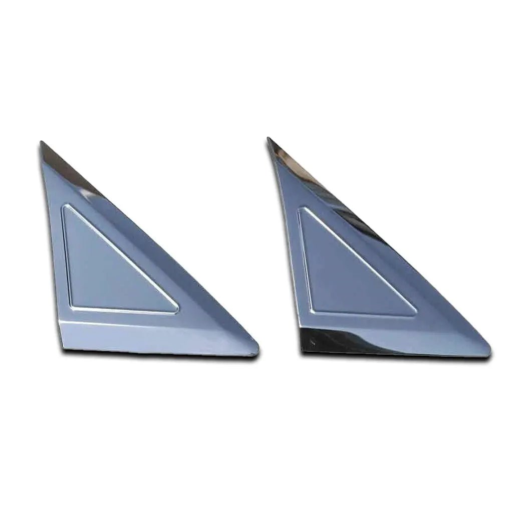 Fits Mercedes Sprinter W906 2006-2017 Chrome Wing Mirror Moulding Trim Triangle 2 Pcs - Luxell Europe
