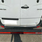 Fits Mercedes Sprinter W906 / VW Crafter 2006-2017 Chrome Rear Bumper Protector Scratch Guard - Luxell Europe