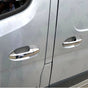 Fits Mercedes Sprinter W907 2018-2021 Chrome Exterior Door Handle Cover 8 Pcs (4 DOOR) - Luxell Europe