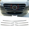 Fits Mercedes Sprinter W907 2018-2022 Chrome Front Grille Trim Streamer 5 Pcs - Luxell Europe
