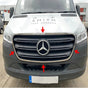 Fits Mercedes Sprinter W907 2018-2022 Chrome Front Outer Grille Trim Streamer 4 Pcs - Luxell Europe