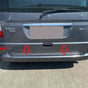 Fits Mercedes Vito / Taxi / Viano W639 2004-2014 Chrome Rear Bumper Protector Guard - Luxell Europe