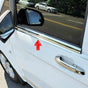 Fits Mercedes Vito Viano W447 2014-2021 Chrome Window Frame Sill Trim Strips Streamer 2 Pcs - Luxell Europe