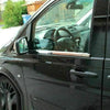Fits Mercedes Vito Viano W638 1996-2004 Chrome Window Frame Sill Trim Strips Streamer 2 Pcs - Luxell Europe