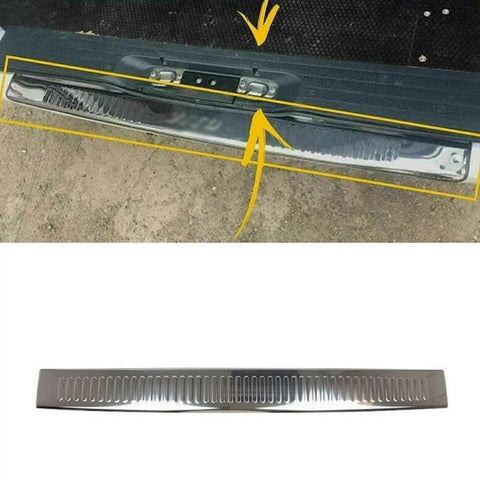 Fits Mercedes Vito W638 1996-2003 Chrome Rear Bumper Protector Scratch Guard - Luxell Europe