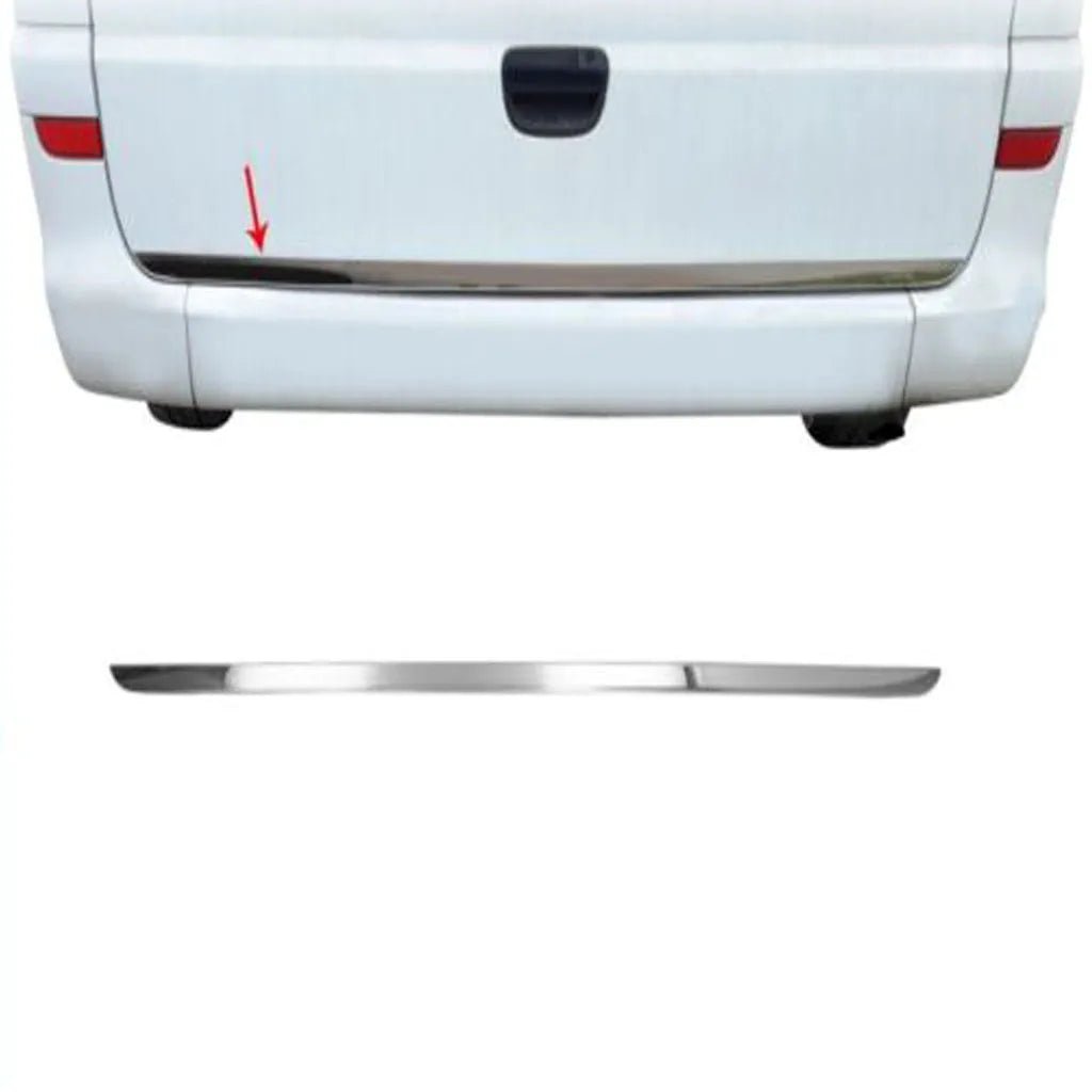 Fits Mercedes Vito W639 2003-2014 Chrome Tailgate Boot Lid Trim Strip Streamer 1 Pcs - Luxell Europe