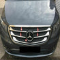 Fits Mercedes W447 Vito / Taxi 2014-2022 Chrome Fog Lamp Light & Front Grille Trim Streamer 5 Pcs SET - Luxell Europe