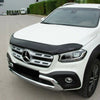 Fits Mercedes X-Class 2017-2020 Black Bonnet Protector Guard Wind Stone Bug Deflector - Luxell Europe