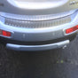 Fits Mitsubishi Outlander 2012-2015 Chrome Rear Bumper Protector Scratch Guard - Luxell Europe