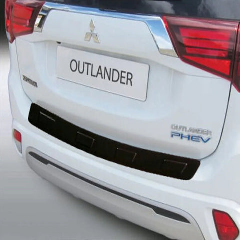 Fits Mitsubishi Outlander 2012-2015 Rear Bumper Protector Scratch Guard - Luxell Europe