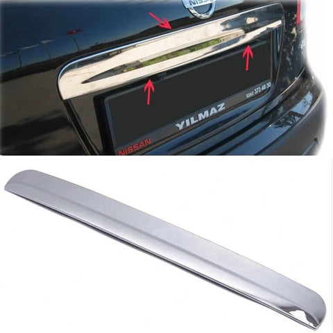Fits Nissan Qashqai J10 2007-2014 Chrome Tailgate Boot Lid Trim Strip Streamer 1 Pcs - Luxell Europe