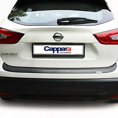 Fits Nissan Qashqai J11 2013-2016 Rear Bumper Protector Scratch Guard - Luxell Europe