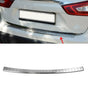 Fits Nissan Qashqai J11 2017-2020 Chrome Rear Bumper Protector Scratch Guard - Luxell Europe