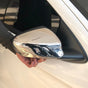 Fits Peugeot 301 2012-2021 Chrome Side View Wing Mirror Trim Cover 2 Pcs - Luxell Europe