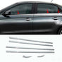 Fits Peugeot 301 & Citroen Elysee 2012-2021 Chrome Window Frame Sill Trim Strips Streamer 6 Pcs - Luxell Europe