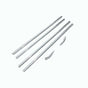 Fits Peugeot 301 & Citroen Elysee 2012-2021 Chrome Window Frame Sill Trim Strips Streamer 6 Pcs - Luxell Europe