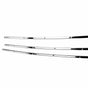 Fits Peugeot 407 2004-2010 Chrome Front Grille Trim Streamer 3 Pcs - Luxell Europe