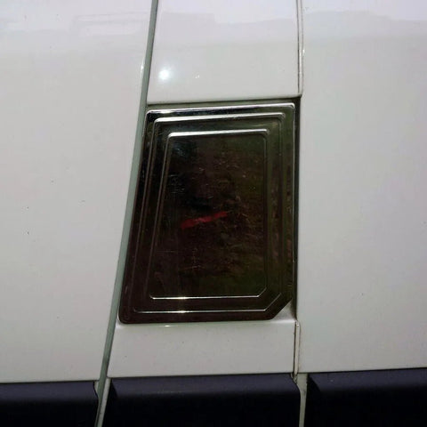 Fits Peugeot Boxer Citroen Relay Fiat Ducato 2006-2014 Chrome Fuel Tank Cap Flap Cover - Luxell Europe