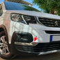 Fits Peugeot Rifter 2018-2022 Chrome Fog Light Lamp Cover Surrounds Trim 2 Pcs - Luxell Europe