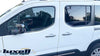 Fits Peugeot Rifter 2018-2022 Chrome Window Frame Sill Trim Strips Streamer 2 Pcs - Luxell Europe