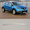 Fits Renault Captur 2013-2019 Chrome Rear Bumper Protector Scratch Guard - Luxell Europe