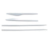 Fits Renault Clio MK4 2012-2019 Chrome Side Door Strips Streamer Trim 4 Pcs - Luxell Europe